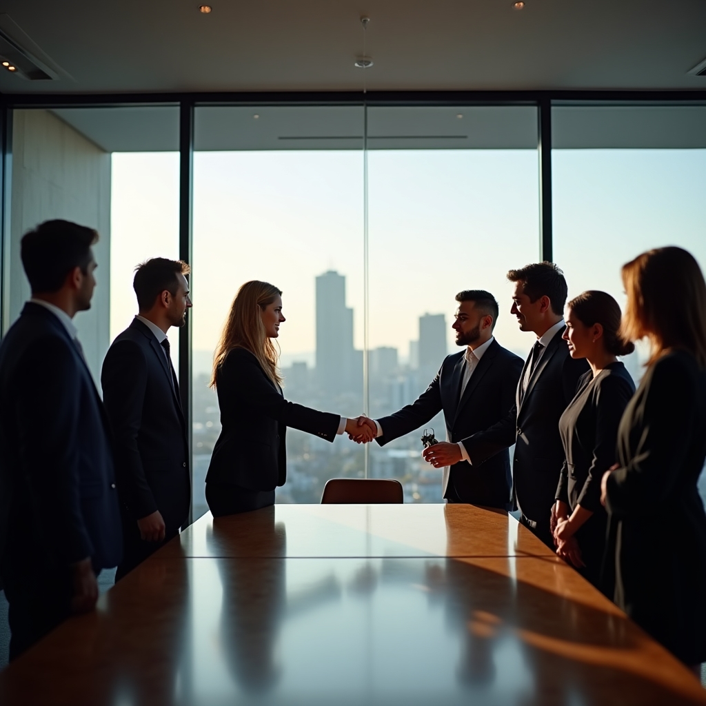 Collective real estate project handover ceremony in Argentina